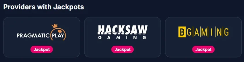 Провайдеры с джекпотами в Lukkly: Pragmatic Play, Hacksaw и BGaming